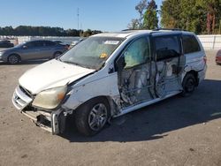 Honda salvage cars for sale: 2007 Honda Odyssey EXL