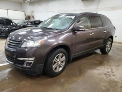 Salvage cars for sale at Davison, MI auction: 2015 Chevrolet Traverse LT