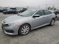 Salvage cars for sale at Sun Valley, CA auction: 2018 Honda Civic LX