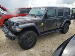 Jeep salvage cars for sale: 2021 Jeep Wrangler Unlimited Rubicon