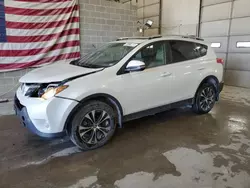 Salvage cars for sale from Copart Columbia, MO: 2015 Toyota Rav4 Limited