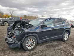 Salvage cars for sale from Copart Des Moines, IA: 2016 Jeep Cherokee Latitude