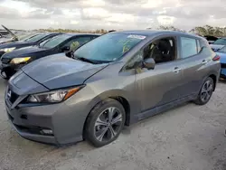 Nissan Leaf salvage cars for sale: 2021 Nissan Leaf SV Plus