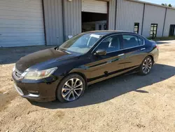 Salvage cars for sale at Grenada, MS auction: 2015 Honda Accord Sport