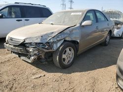 Carros salvage a la venta en subasta: 2003 Toyota Camry LE