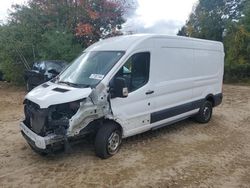 Salvage trucks for sale at North Billerica, MA auction: 2016 Ford Transit T-250