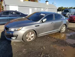 KIA salvage cars for sale: 2015 KIA Optima LX