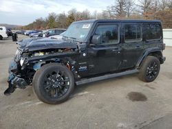 Salvage cars for sale from Copart Brookhaven, NY: 2024 Jeep Wrangler Sahara 4XE