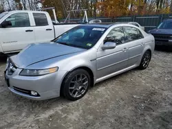 Acura Vehiculos salvage en venta: 2007 Acura TL Type S