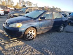 Salvage cars for sale at Spartanburg, SC auction: 2006 Toyota Corolla CE