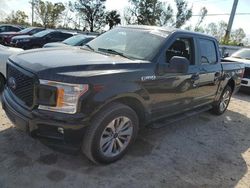 Flood-damaged cars for sale at auction: 2018 Ford F150 Supercrew