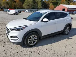 Salvage cars for sale at Mendon, MA auction: 2016 Hyundai Tucson Limited