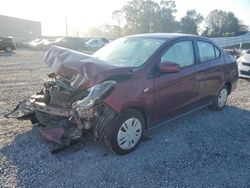 Salvage cars for sale at Gastonia, NC auction: 2022 Mitsubishi Mirage G4 ES