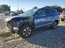 Salvage cars for sale at Mebane, NC auction: 2018 Subaru Forester 2.5I Premium