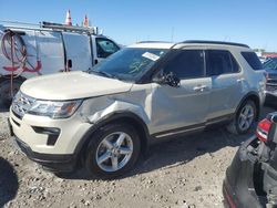 Salvage cars for sale at Cahokia Heights, IL auction: 2018 Ford Explorer XLT