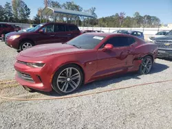 Salvage cars for sale at Spartanburg, SC auction: 2017 Chevrolet Camaro LT