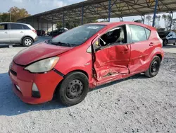 Salvage cars for sale at Cartersville, GA auction: 2012 Toyota Prius C