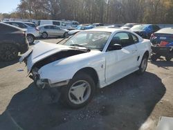 Salvage cars for sale from Copart Glassboro, NJ: 1997 Ford Mustang