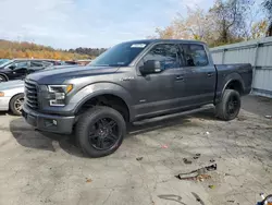 Salvage cars for sale at West Mifflin, PA auction: 2015 Ford F150 Supercrew