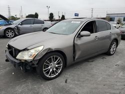 Infiniti Vehiculos salvage en venta: 2007 Infiniti G35