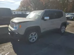 Jeep Vehiculos salvage en venta: 2016 Jeep Renegade Limited