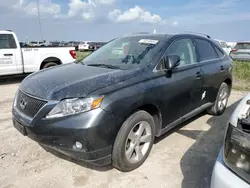 Flood-damaged cars for sale at auction: 2010 Lexus RX 350