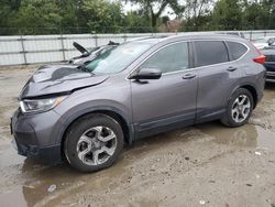 Salvage cars for sale at Hampton, VA auction: 2019 Honda CR-V EXL