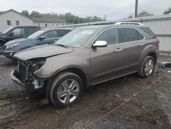 Salvage cars for sale at York Haven, PA auction: 2012 Chevrolet Equinox LTZ