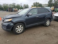 KIA salvage cars for sale: 2012 KIA Sorento Base