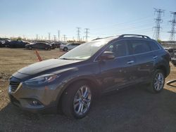 Salvage cars for sale at Elgin, IL auction: 2013 Mazda CX-9 Grand Touring