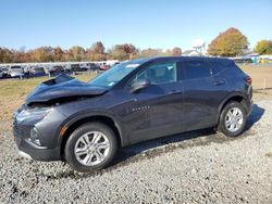 Salvage cars for sale from Copart Hillsborough, NJ: 2021 Chevrolet Blazer 2LT