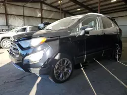 Ford Ecosport Vehiculos salvage en venta: 2018 Ford Ecosport Titanium