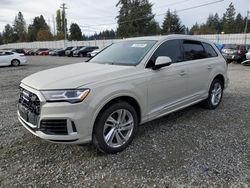 Audi salvage cars for sale: 2020 Audi Q7 Premium Plus