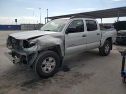 Salvage cars for sale from Copart Anthony, TX: 2007 Toyota Tacoma Double Cab Prerunner