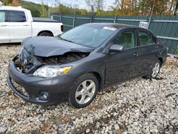 Salvage cars for sale at Candia, NH auction: 2012 Toyota Corolla Base