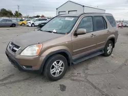 Honda crv salvage cars for sale: 2003 Honda CR-V EX