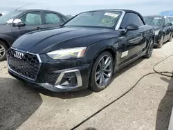 Salvage cars for sale at Riverview, FL auction: 2023 Audi A5 Premium Plus 45