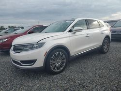 Flood-damaged cars for sale at auction: 2017 Lincoln MKX Reserve