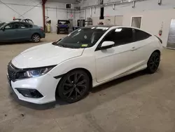 Salvage cars for sale from Copart Center Rutland, VT: 2019 Honda Civic Sport