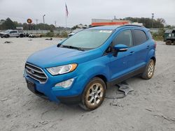 Salvage cars for sale at Montgomery, AL auction: 2018 Ford Ecosport SE