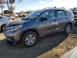 Salvage cars for sale from Copart San Martin, CA: 2016 Honda CR-V LX