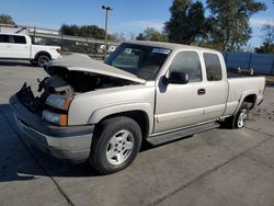 Salvage trucks for sale at Sacramento, CA auction: 2005 Chevrolet Silverado K1500