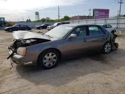 Vehiculos salvage en venta de Copart Chicago Heights, IL: 2001 Cadillac Deville DTS