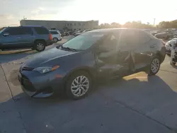 Salvage cars for sale at Wilmer, TX auction: 2018 Toyota Corolla L