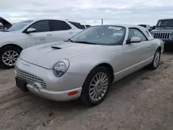 Ford Thunderbird salvage cars for sale: 2005 Ford Thunderbird 50TH Anniversary