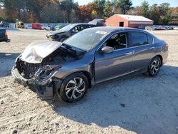 2016 Honda Accord LX en venta en Mendon, MA