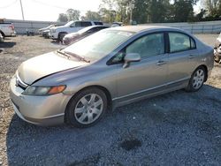 Flood-damaged cars for sale at auction: 2006 Honda Civic LX