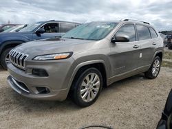 2018 Jeep Cherokee Overland en venta en Riverview, FL