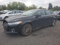 Ford salvage cars for sale: 2016 Ford Fusion Titanium