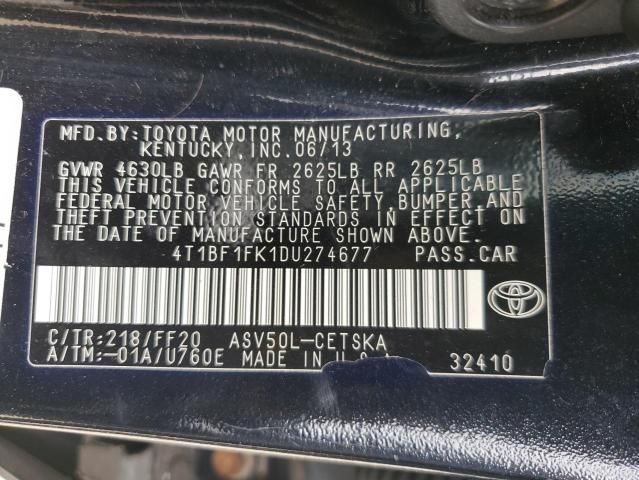 2013 Toyota Camry L